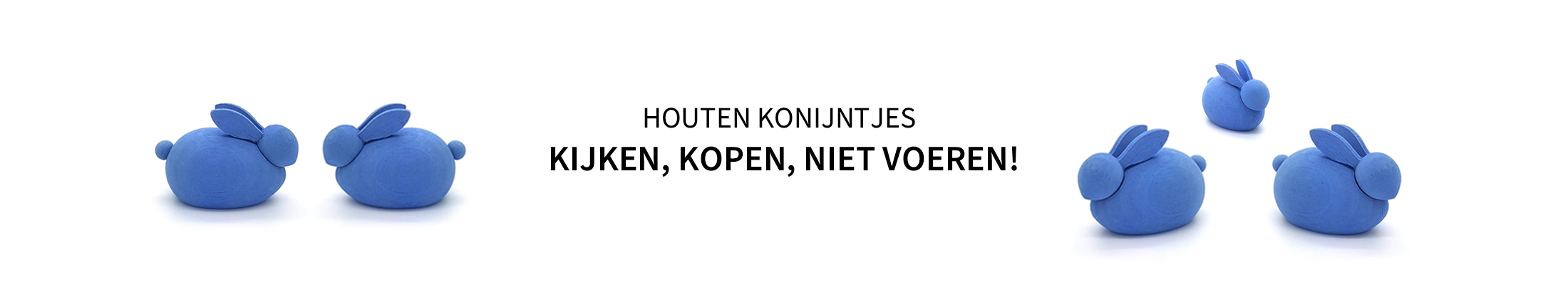 Houten Konijntjes