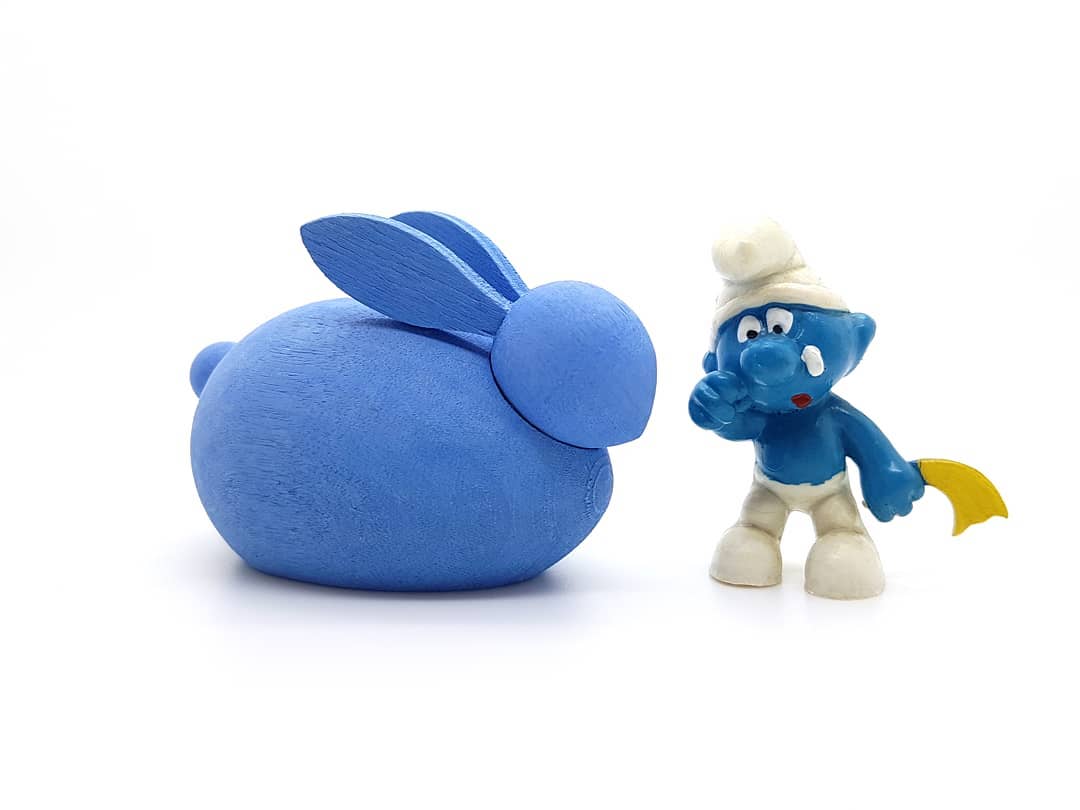It looks like someone is having the Monday blues... 💙
#bluemonday #blauwemaandag #mondayblues #mondaymood #smurf #schlumpf #smølf #schtroumpf #pitufo #konijn #rabbit #bunny #letterbak #wooddecoration #wooddesign #nietvoeren