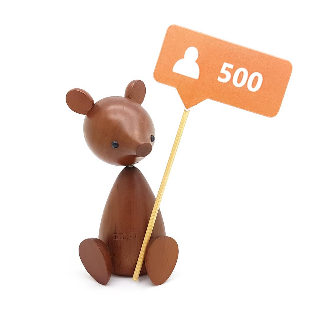 500 followers and counting! A big DANKJEWEL to all of you! 😘
#500followers #instagram #thankyou #thanks #dankjewel #bedankt #newgoals #woodenfigure #woodlovers #wooddecor #wooddesign #kawaii