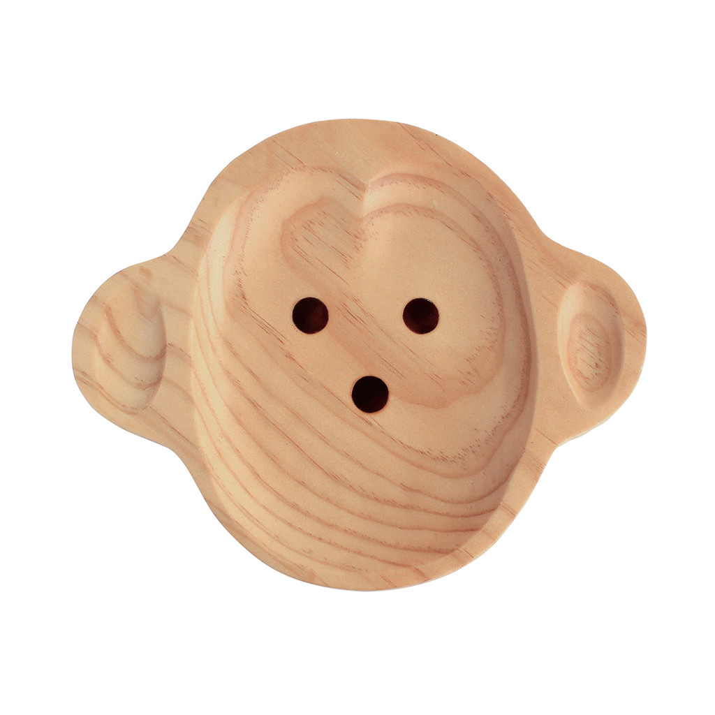 Houten bord aap